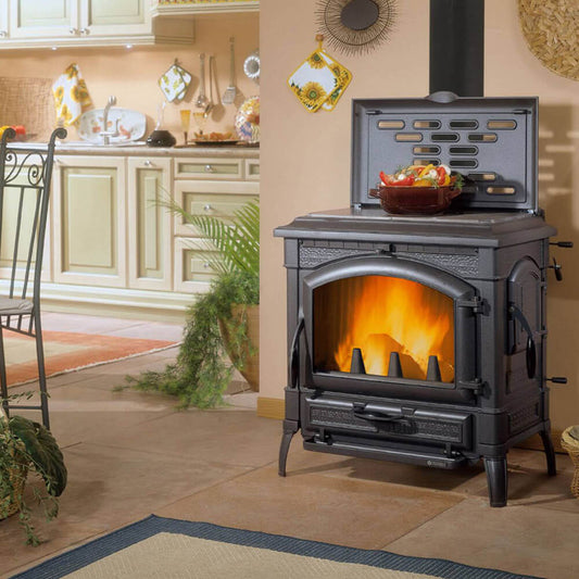 Poêle à bois Isotta con Cerchi Evo – 14,5 kW (La Nordica)